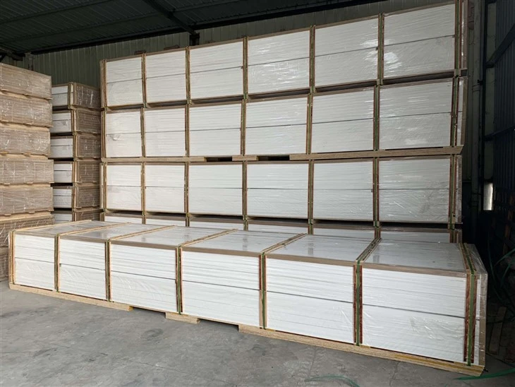 White Primed MDF Baseboard Square Board S4S 1x4 1x6 1x8